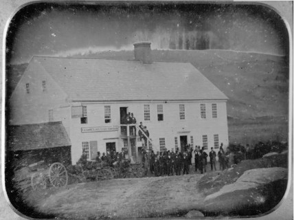 Oxford Hotel on Oxford Turnpike in Oxford Parish, Connecticut 1795